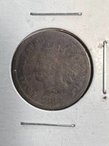 1882 US INDIAN HEAD CENT
