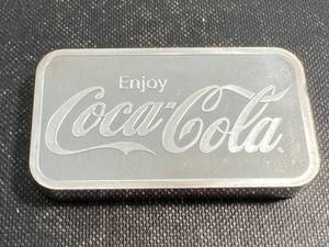 5 TROY OZ .999 FINE SILVER COCA COLA BAR