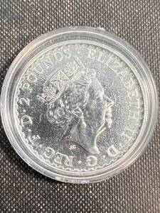 1 TROY OZ .999 FINE SILVER 2016 BRITTANIA IN AIRTITE