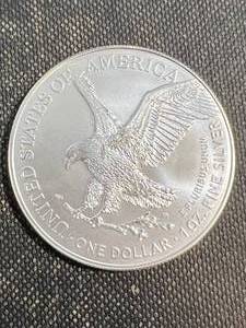 2024 AMERICAN SILVER EAGLE 1 TROY OZ .999 FINE SILVER