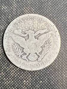 1902 US BARBER HALF DOLLAR