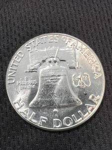 1963 US FRANKLIN HALF DOLLAR BU