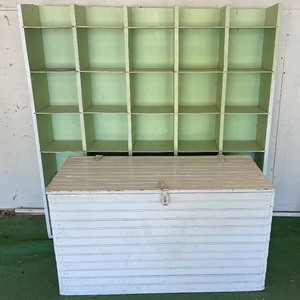Handmade Wood Organizer Cubby and Wood StorageFireWood Bin Beadboard