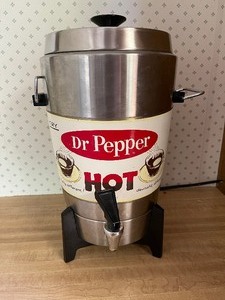 Try Dr. Pepper Hot Stainless Steel Coffee Pot by West Bend