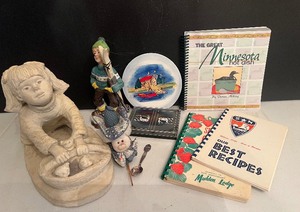 Minnesota Lot with Stone Figure