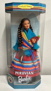 lot 7 image: Peruvian Barbie NIB Dolls of the World Collection 1998