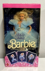 lot 9 image: Frills and Fantasy Barbie NIB 1998
