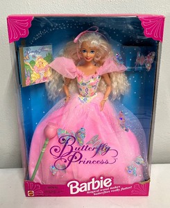 lot 24 image: Butterfly Princess Barbie NIB 1994