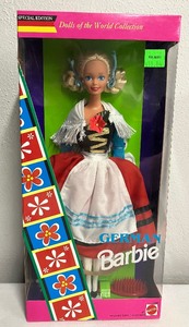 lot 62 image: German Barbie NIB Dolls of the World Collection