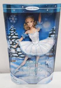 lot 15 image: Barbie Snowflake The Nutcracker Classic Ballet Series NIB 1999