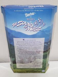 lot 16 image: Barbie as Maria in The Sound of Music NIB 1995 Hollywood Legends NIB