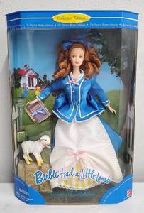 lot 67 image: Barbie Had a Little Lamb Nursery Rhyme Collection NIB First in the Collection 1998