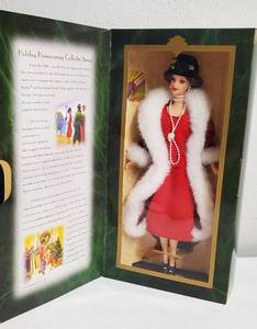 lot 72 image: Hallmark Holiday Voyage Barbie Holiday Homecoming Collector Series