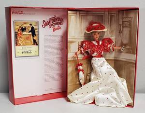 lot 76 image: Soda Fountain Sweetheart Barbie First in a Series Coca-Cola Fashion Classic Series Collector Edition
