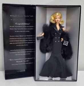 lot 49 image: Midnight Tuxedo Barbie Members Choice 2001 Edition Official Barbies Collectors Club