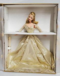 lot 41 image: Golden Anniversary Barbie NIB Exclusively for Toys R Us 50th Anniversary 1998