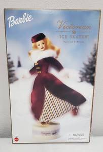 lot 103 image: Special Edition Victorian Ice Skater Barbie NIB 2000