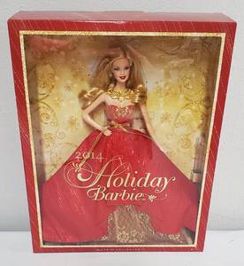 lot 108 image: 2014 Holiday Barbie