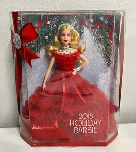 lot 131 image: 2018 30th Anniversary Holiday Barbie NRFB