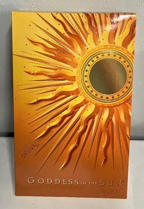 lot 137 image: Goddess of the Sun Barbie by Bob Mackie NIB