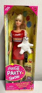 lot 145 image: Coca Cola Party Barbie NRFB