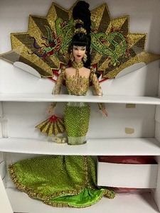 lot 172 image: Fantasy Goddess of Asia Barbie Limited Edition First in Series International Beauty Collection NIB