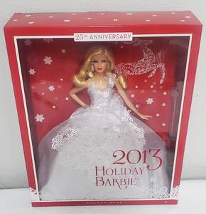 lot 128 image: 2013 Holiday Barbie NRFB