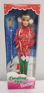 lot 164 image: Caroling Fun Barbie Special Edition NRFB