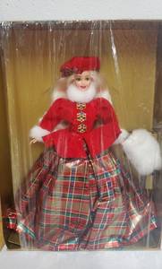 lot 166 image: The Winter Princess Collection Jewel Princess Barbie NIB