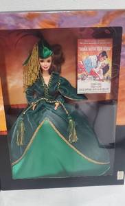 lot 173 image: Hollywood Legends Collection Starring Barbie as Scarlett OHara NRFB