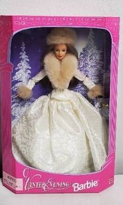 lot 229 image: 1998 Winter Evening Barbie SE NIB
