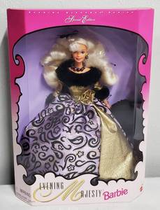 lot 247 image: 1996 SE Evening Elegance Series Evening Majesty Barbie NIB