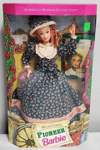 lot 250 image: 1994 SE American Stories Collection Pioneer Barbie NIB