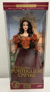 lot 179 image: 2002 Dolls of the World The Princess Collection Princess of the Portuguese Empire NIB