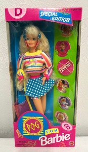 lot 180 image: POG for Barbie Official Licensed Product The World of Pog Federation 1994 Special Edition NRFB