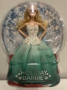 lot 191 image: 2016 Holiday Barbie The Peace Hope Love Collection NIB