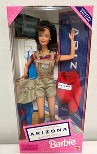 lot 234 image: The Original Arizona Jeans Co. Barbie SE 1997 NRFB Brunette