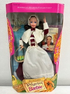 lot 239 image: 1994 Pilgrim Barbie American Stories Collection NRFB