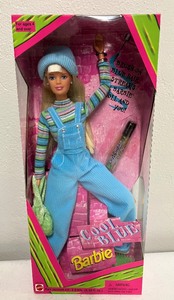 lot 245 image: 1997 Cool Blue Barbie NRFB