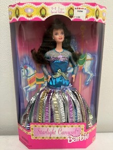 lot 246 image: KB Toys SE Starlight Carousel Barbie 1997 NIB