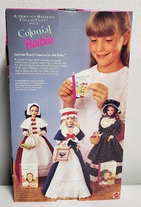 lot 236 image: SE 1994 Colonial Barbie American Stories Collection NIB