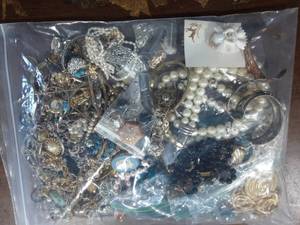 Large Bag Of Bulk Jewelry