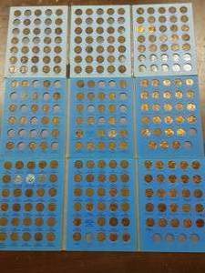 3-Partial Lincoln Cent Albums 1-1909-1940 & 2-1941-1958