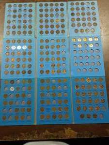3-Partial Lincoln Cent Albums 1-1909-1940 & 2-1941-1958