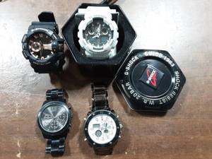4-Mens Watches (2-G Shock)