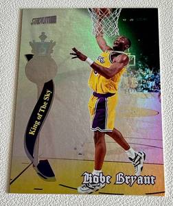 lot 19 image: Kobe Bryant 1998 ToppsStadium Club Royal Court Insert #4 King of The Sky Basketball Card