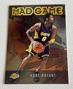 lot 34 image: Kobe Bryant Mad Game 2001 Topps #MG6 Insert Basketball Card