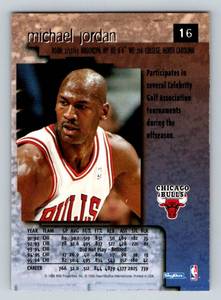 lot 22 image: Michael Jordan 1996 Skybox Premium #16 Basketball Card