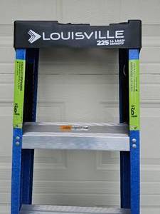 lot 13 image: Louisville 6 Fiberglass Ladder