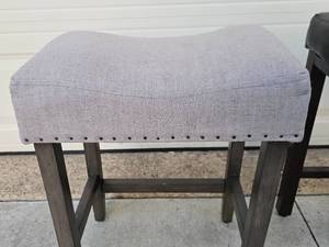 lot 30 image: (2) Modern Stools